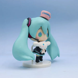 Hatsune Miku x Sanrio Cinnamoroll Mini Figures (11 cm)