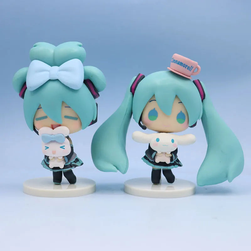 Hatsune Miku x Sanrio Cinnamoroll Mini Figures (11 cm)