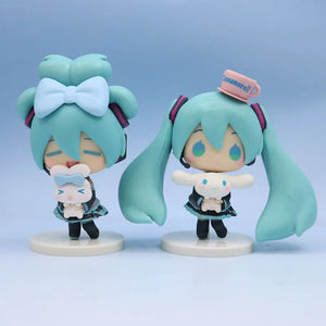 Hatsune Miku x Sanrio Cinnamoroll Mini Figures (11 cm)