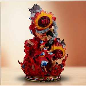 One Piece Monkey D. Luffy Giant Flaming Fist Statue (32 cm)