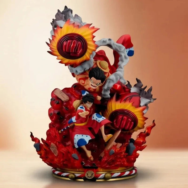 One Piece Monkey D. Luffy Giant Flaming Fist Statue (32 cm)