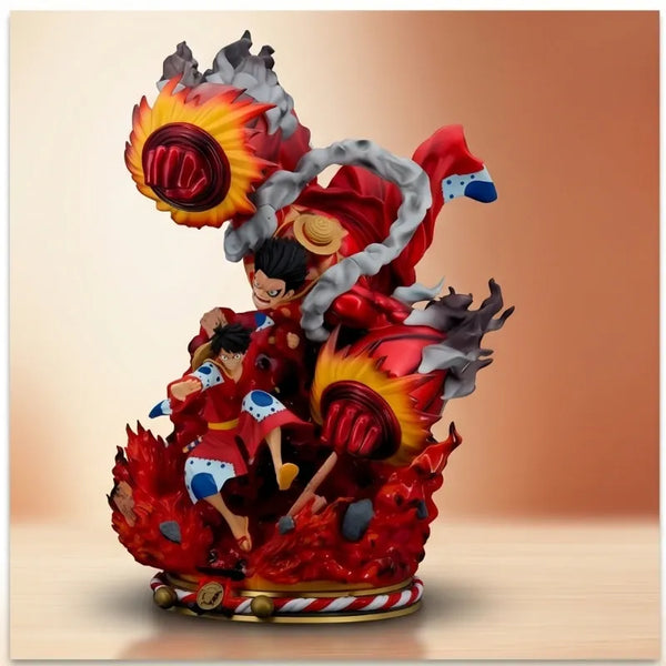 One Piece Monkey D. Luffy Giant Flaming Fist Statue (32 cm)