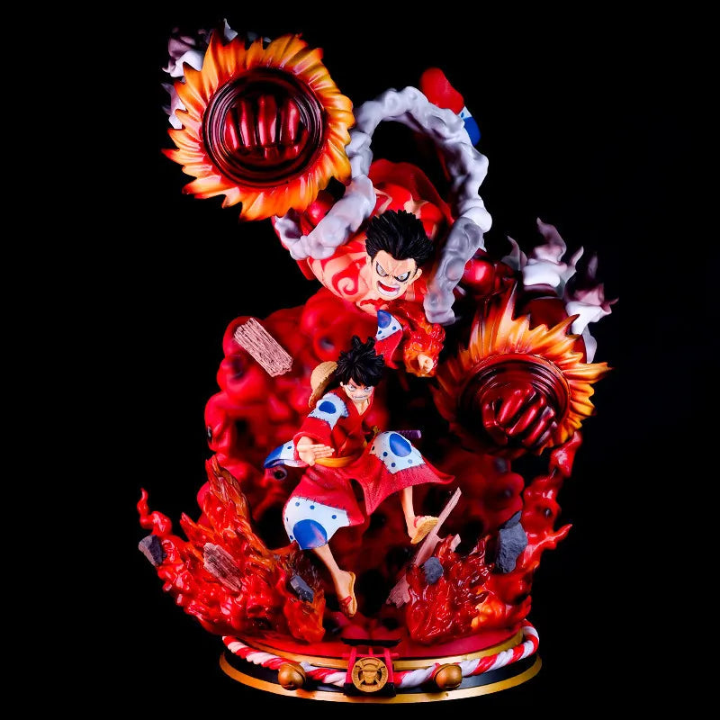 One Piece Monkey D. Luffy Giant Flaming Fist Statue (32 cm)