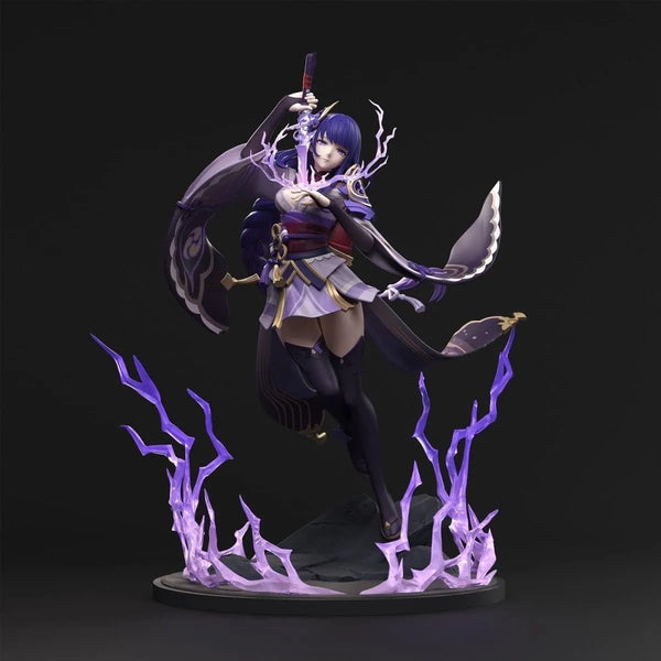 Genshin Impact Beelzebul Raiden Ei Statue (26 cm)