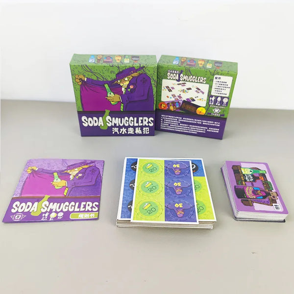 Soda Smugglers Board Game