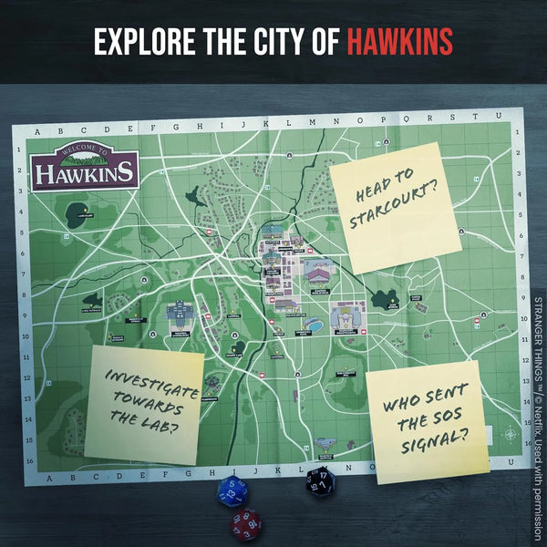 Stranger Things The Shadows of Hawkins Board Game