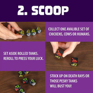 Martian Dice Board Game