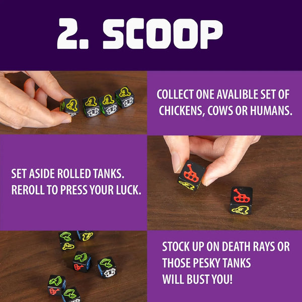 Martian Dice Board Game