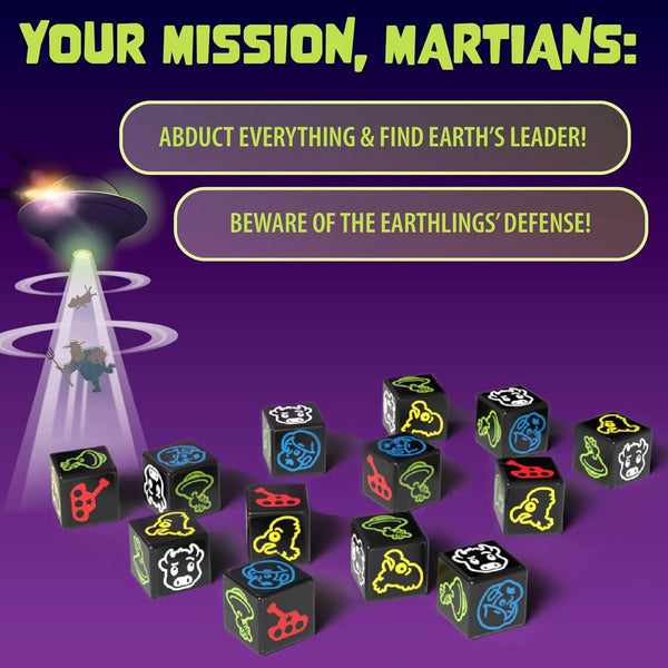 Martian Dice Board Game