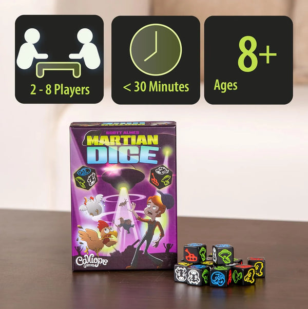 Martian Dice Board Game