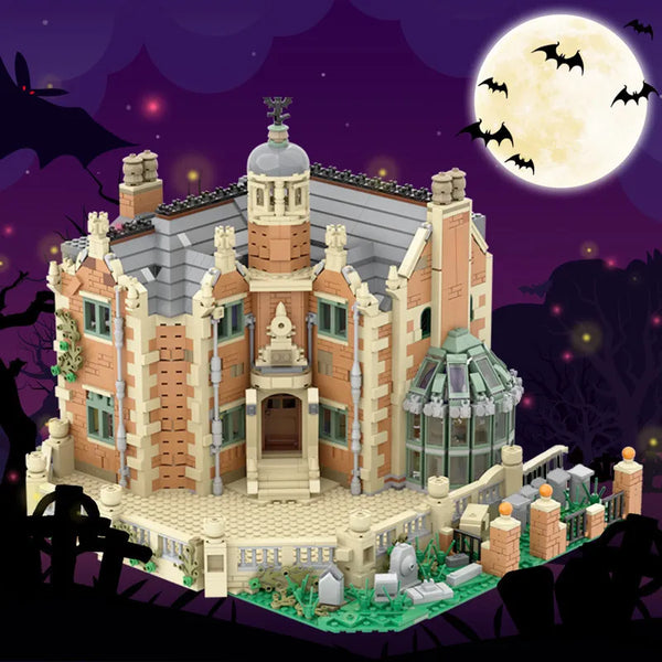 Gothic Haunted Mansion Building Set (3944 Pcs)