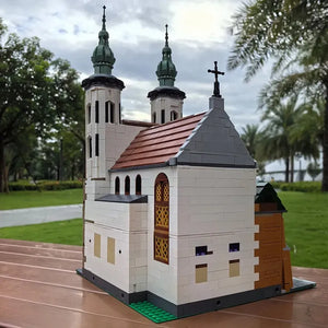 Baroque Twin Tower Cathedral Building Set (3039 Pcs)