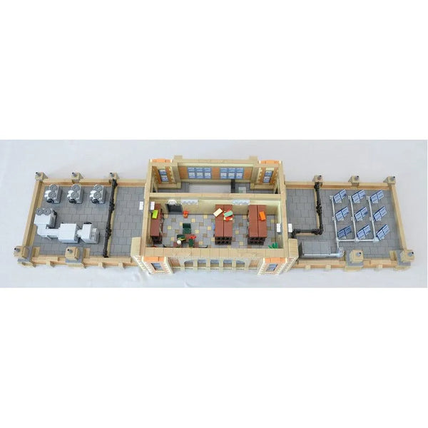 MOC FACTORY 49130 Modular School Building Kit (14412 Pcs)