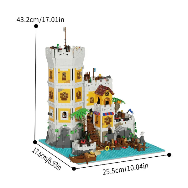 Xbert 66095 Sierra Madre Fortress Modular Building Kit (4567 Pcs)