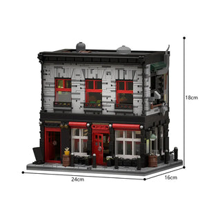 MOC C10317 O'aken Barrel DramShop Building Blocks (2314 Pcs)
