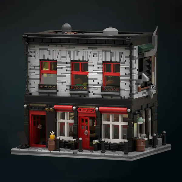 MOC C10317 O'aken Barrel DramShop Building Blocks (2314 Pcs)