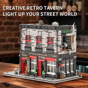 MOC C10317 O'aken Barrel DramShop Building Blocks (2314 Pcs)