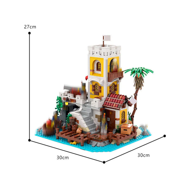 MOC 125105 Seaside Outpost Building Blocks Set (1205 Pcs)