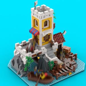 MOC 125105 Seaside Outpost Building Blocks Set (1205 Pcs)