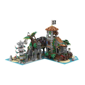 Dream Build 138516 Pirate Treasure Island Building Blocks (3123 Pcs)