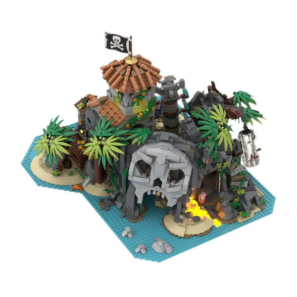 Dream Build 138516 Pirate Treasure Island Building Blocks (3123 Pcs)