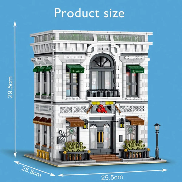 Flying Lobster Seafood Restaurant Building Kit (4039 Pcs)