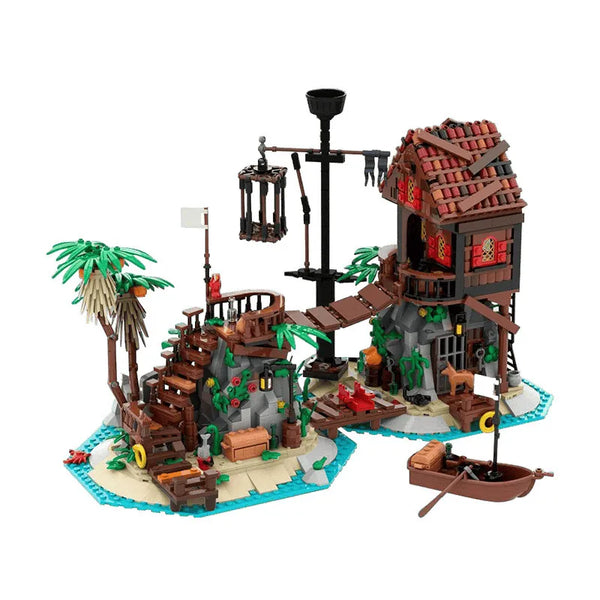 MOC Factory Forbidden Island Building Kit (1448 Pcs)