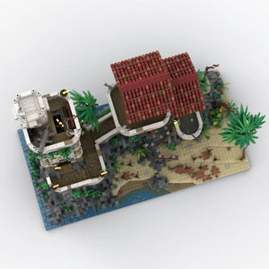 Port Sauvage Tower Building Blocks (5101 Pcs)