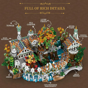 Medieval Valley City Building Blocks (4406 Pcs)