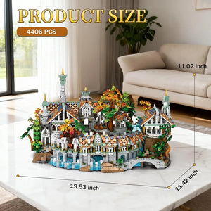 Medieval Valley City Building Blocks (4406 Pcs)