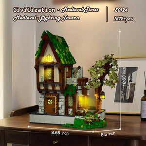Medieval Tavern 30124 Building Kit (1872 Pcs)