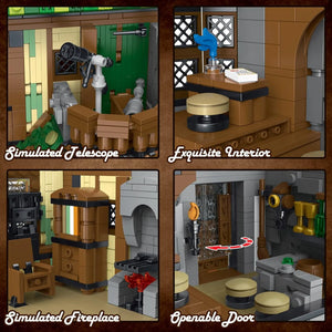 Medieval Tavern 30124 Building Kit (1872 Pcs)