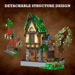 Medieval Tavern 30124 Building Kit (1872 Pcs)