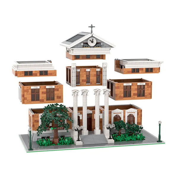 MOCBRICKLAND Back to the Future Clock Tower Blocks (3103 Pcs)