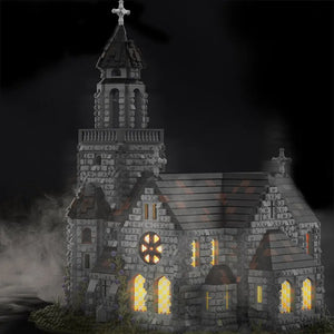 MOC 76813 Medieval Cathedral and Bell Tower Building Set (6561 Pcs)
