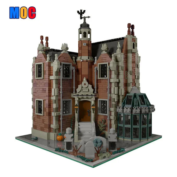 MOC 195520 Haunted Mansion Building Set (2098 Pcs)