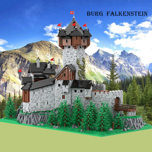 ZYB MOC 65340 Burg Falkenstein Castle Building Set (15513 Pcs)