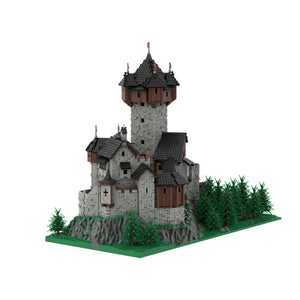 ZYB MOC 65340 Burg Falkenstein Castle Building Set (15513 Pcs)