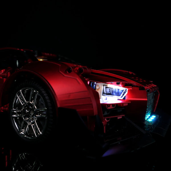 K-Box 10516B Hyper-Realistic Audi R8 Concept Blocks (2641 Pcs)