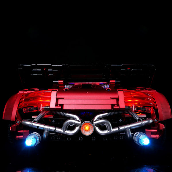 K-Box 10516B Hyper-Realistic Audi R8 Concept Blocks (2641 Pcs)