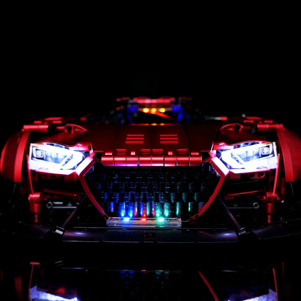 K-Box 10516B Hyper-Realistic Audi R8 Concept Blocks (2641 Pcs)