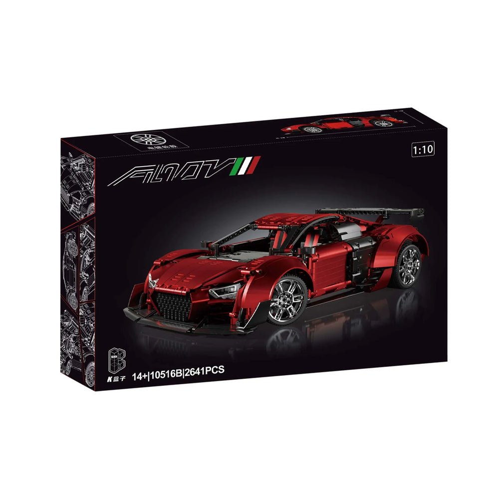 K-Box 10516B Hyper-Realistic Audi R8 Concept Blocks (2641 Pcs)