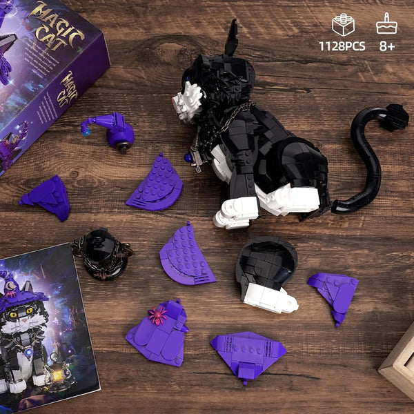 Magic Cat Wizard 7047 Building Block Set (1128 Pcs)
