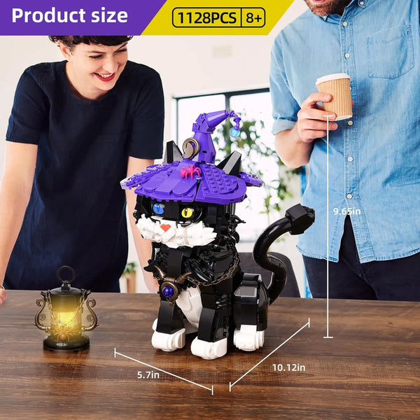 Magic Cat Wizard 7047 Building Block Set (1128 Pcs)