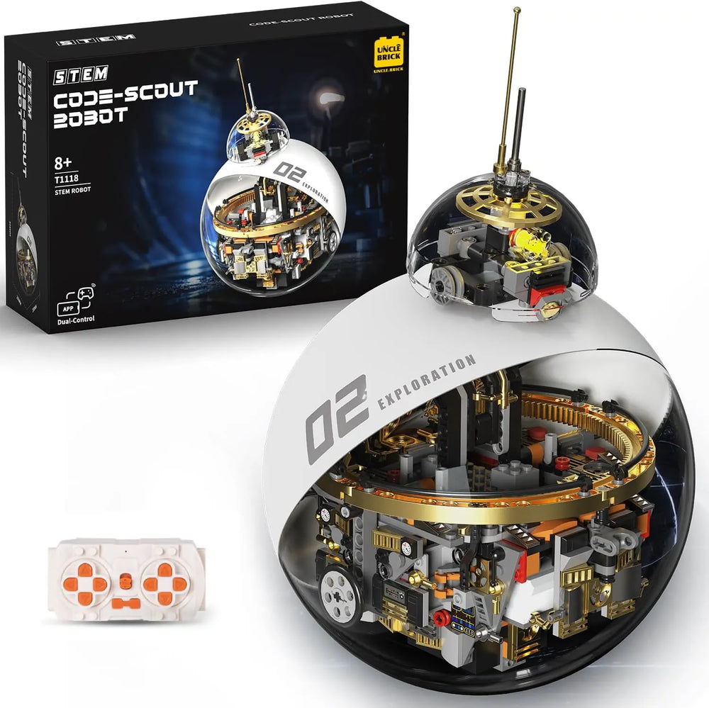 UNCLE BRICK STEM Code-Scout Robot