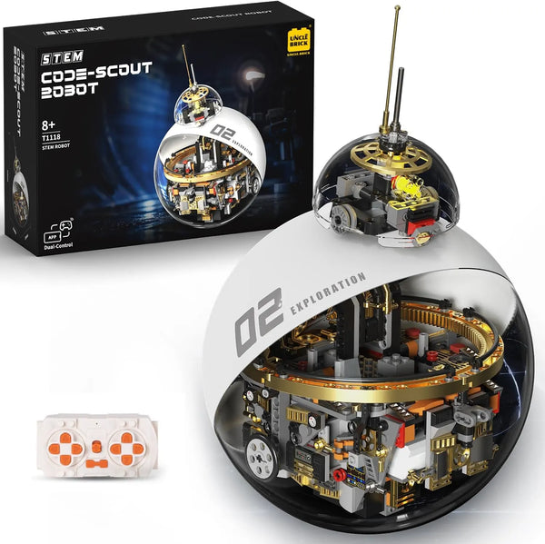 UNCLE BRICK STEM Code-Scout Robot