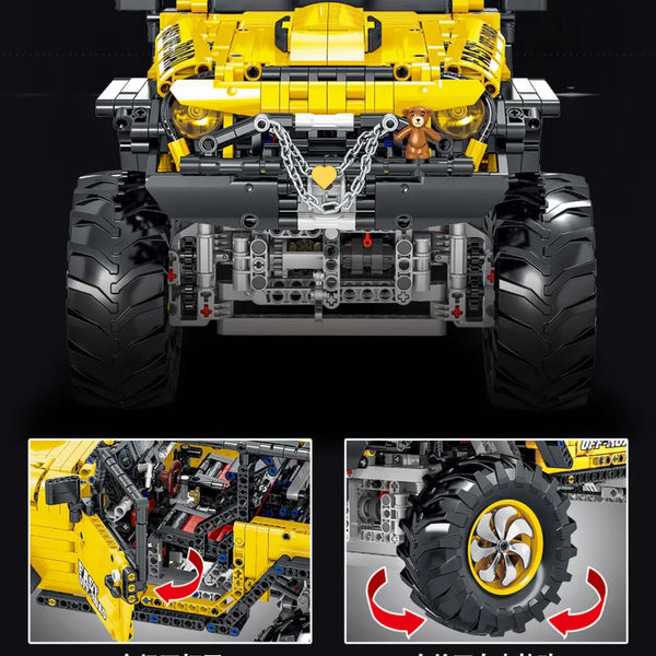 MORK 022010-3 JEEP Wrangler Building Blocks (2471 Pcs)