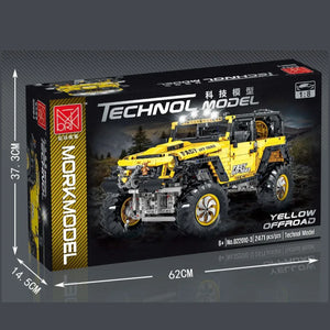 MORK 022010-3 JEEP Wrangler Building Blocks (2471 Pcs)