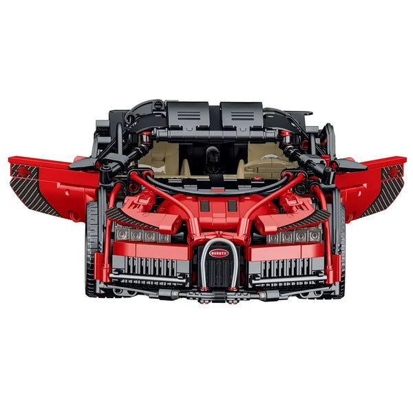 MORK 023001-2 Bugatti Chiron Building Blocks (1225 Pcs)