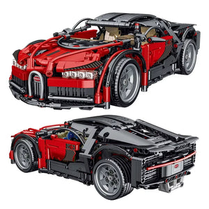 MORK 023001-2 Bugatti Chiron Building Blocks (1225 Pcs)